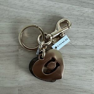 NWT COACH keychain